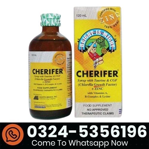 Cherifer Syrup with Taurine CGF & Zinc In Pakistan