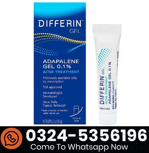Differin Gel (Adapalene 0.1%) In Pakistan