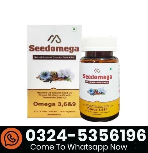 Seedomega Oil Filled Vegetarian Capsule In Pakistan