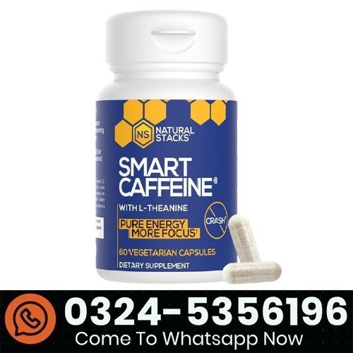 Natural Stacks Smart Caffeine With L-Theanine In Pakistan