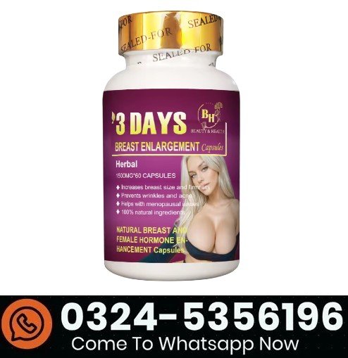 3 Days Breast Enlargement Capsule Price In Pakistan