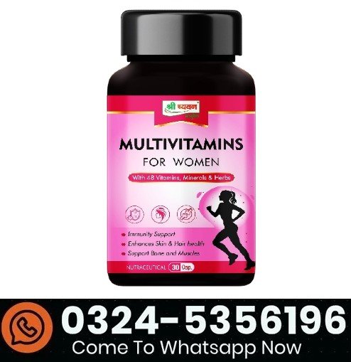Multivitamin Capsule for Women In Pakistan