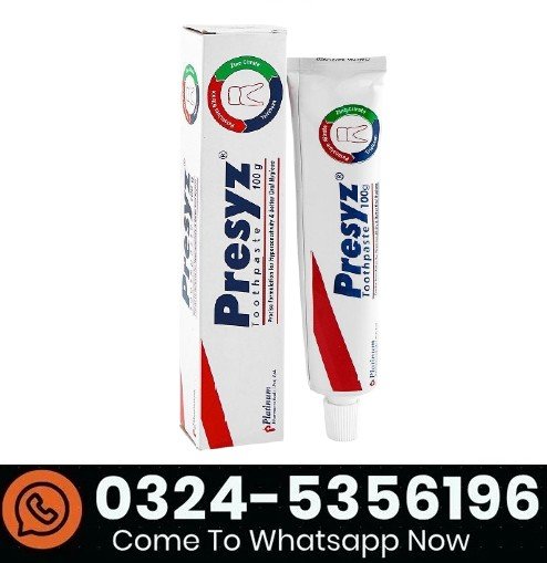Presyz Tooth Paste 100G Price in Pakistan