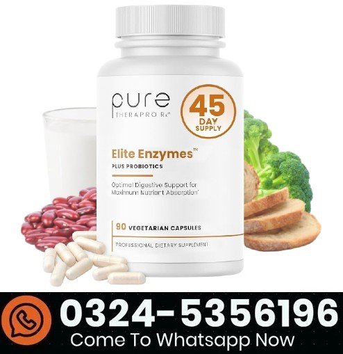 Pure Therapro Rx Elite Enzymes Extra Enzymes Capsules In Pakistan