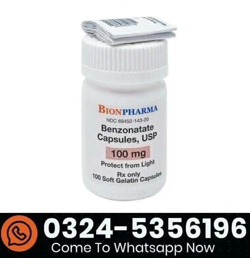 Benzonatate Capsules In Pakistan