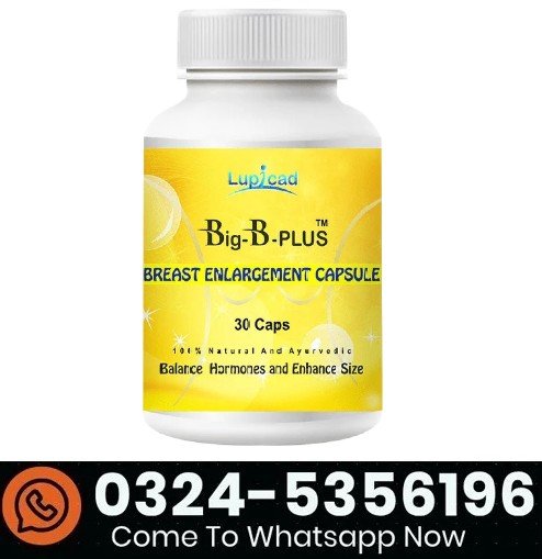 Big-B Plus Capsules For Breast Enlargement Capsules Price in Pakistan