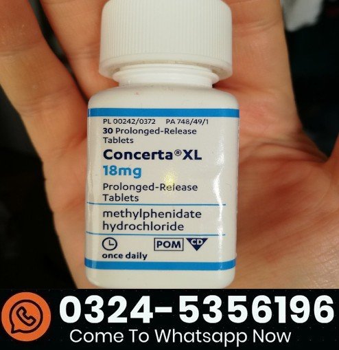 Concerta XL 18Mg Tablets Price In Pakistan