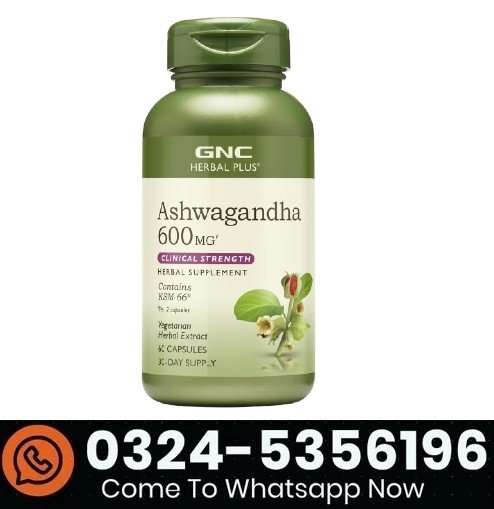 GNC Herbal Plus Ashwagandha Price In Pakistan