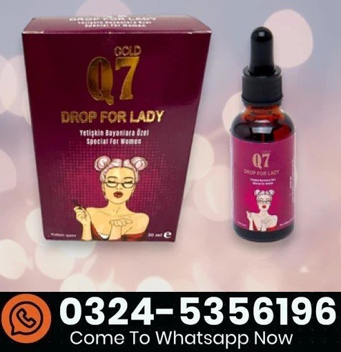 Gold Q7 Drops For Lady In Pakistan