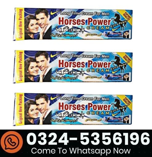 Horse Power Delay Cream In Pakistan