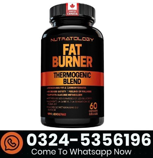 Nutratology Thermogenic Fat Burner 60 Capsules In Pakistan