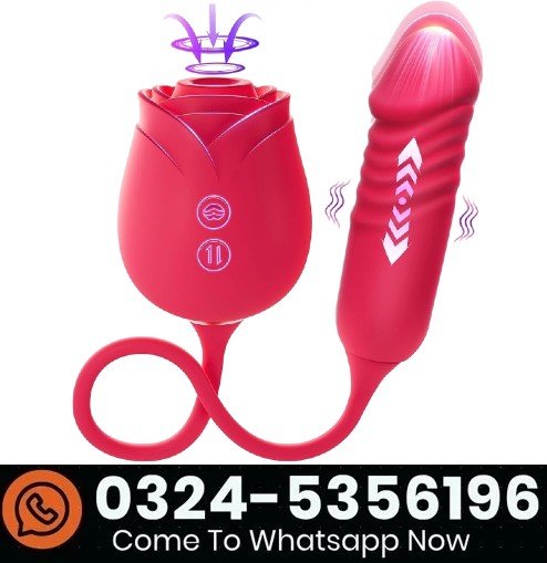 Rose Sex Toy Dildo Vibrator For Women In Pakistan