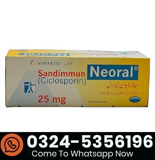Sandimmun Neoral 25mg Tablets In Pakistan