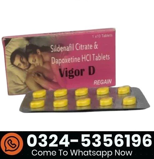 Vigor D Sildenafil & Dapoxetine Tablet In Pakistan