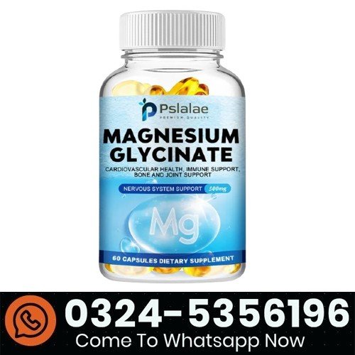 Pslalae Magnesium Glycinate Capsules 500mg In Pakistan