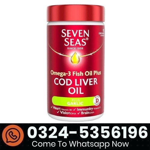 Seven Seas Cod Liver Oil Plus Garlic In Pakistan