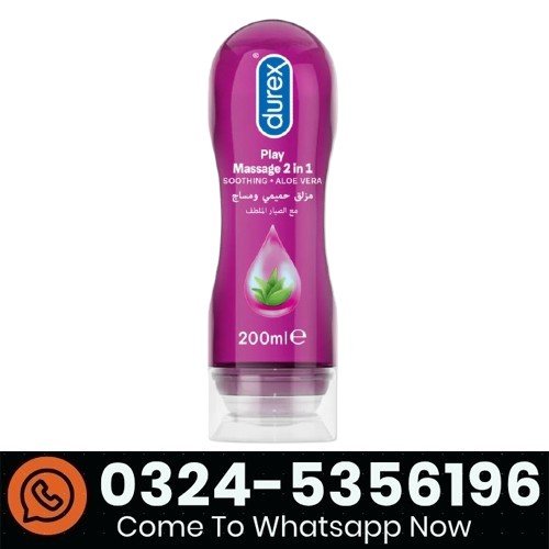 Durex Play Massage 2 In 1 Soothing Aloe Vera 200ml in Pakistan