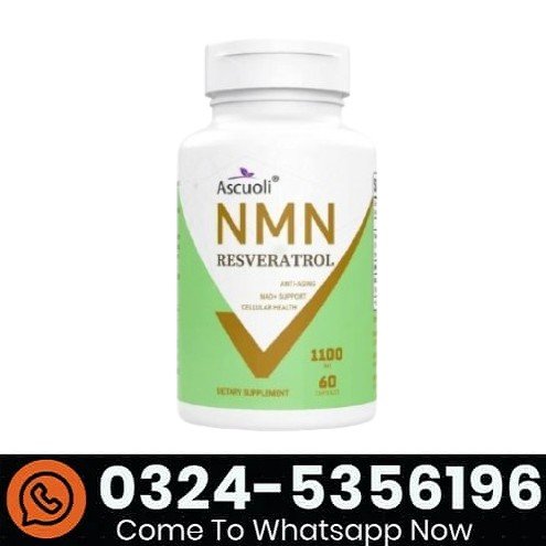Ascuoli NMN & Resveratrol 1100mg In Pakistan