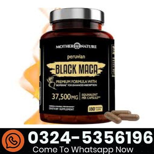 Black Maca Root Capsules For Men Price in Pakistan