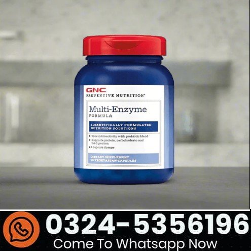 GNC Multi Enzyme Formula 90 Capsules Price in Pakistan