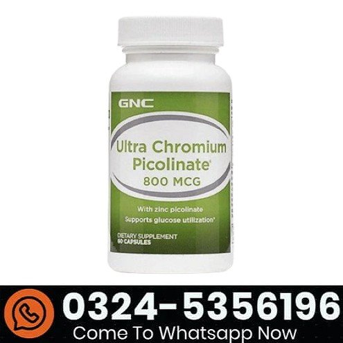 GNC Ultra Chromium Picolinate 800mcg Price in Pakistan