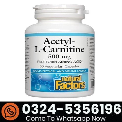Natural Factors Acetyl-L-Carnitine 500Mg Price