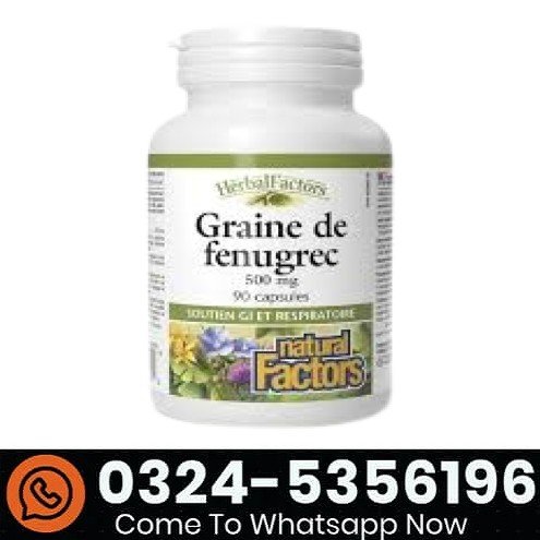 Natural Factors Fenugreek Seed 500Mg Price in nPakistan