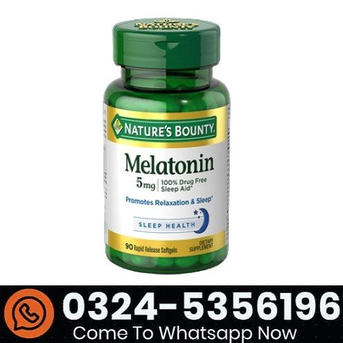 Nature's Bounty Melatonin 5Mg Price in Pakistan