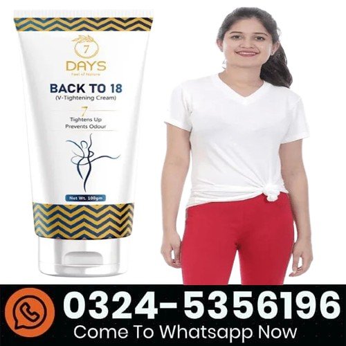 7 Days Back to 18 V Tightening Cream in Pakistan