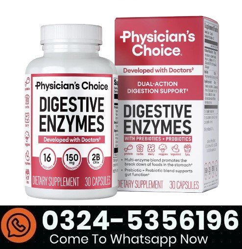 Physician’s CHOICE Digestive Enzymes in Pakistan