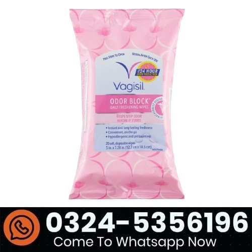 Vagisil Odor Block Daily Freshening Wipes In Pakistan