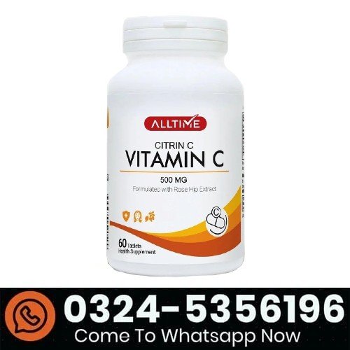 Alltime Citrin C Vitamin C 500mg With Rose Hip Extract 60 Ct In Pakistan
