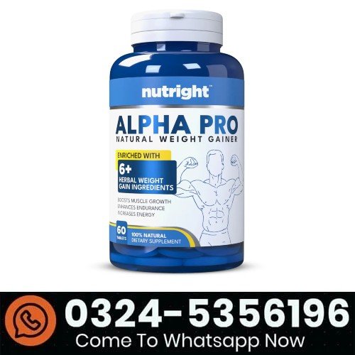 Alpha Pro - Natural Weight Gainer - For Men & Women In Pakistan