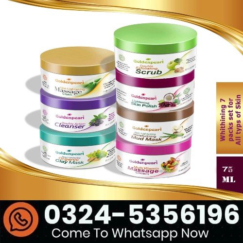 Golden Pearl 6-in-1 Facial Bundle 75 ml Jars in Pakistan