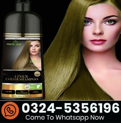Herbishh Linen Hair Color Shampoo in Pakistan