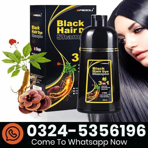 Meidu Black Hair Dye Shampoo in Pakistan