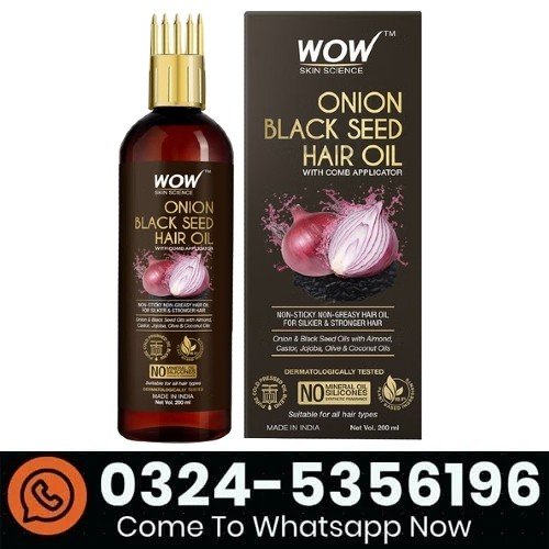 Onion Black Seed Hair Oil In Pakistan