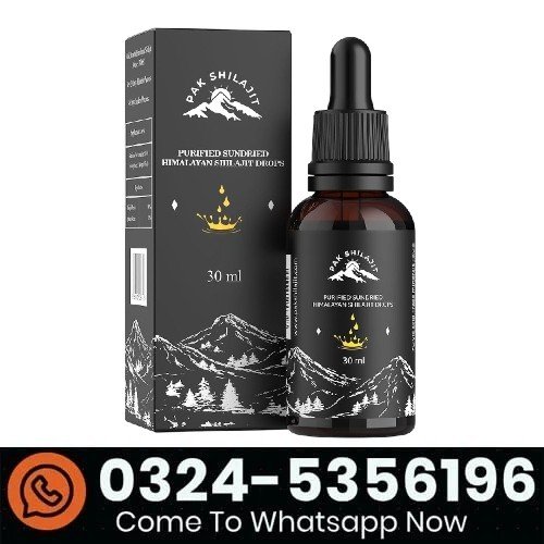 Shilajit Pure Himalayan Organic Mineral Drops In Pakistan