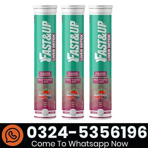 Fast&Up Liver Detox 20 Effervescent Tablets In Pakistan