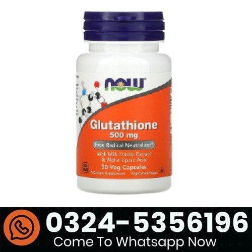 NOW Foods Glutathione 500mg Supplements In Pakistan