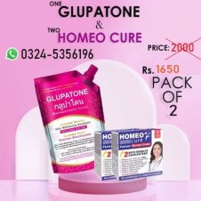 Homeo Cure Beauty Cream And Glupatone