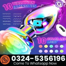 Colorful Vibrator Anal Plug Price In Pakistan
