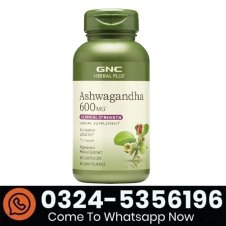 Gnc Herbal Plus Ashwagandha 600Mg In Pakistan