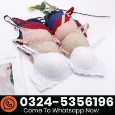 Basic Soft Net Wired Push Up Bra in Pakistan