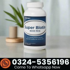Gnc Super Biotin 6000 Mcg In Pakistan