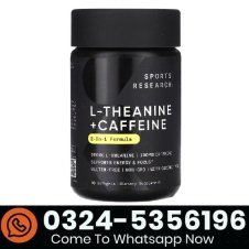 L-Theanine+Caffeine 2 in 1 Capsule Price in Pakistan