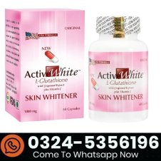 Active White Glutathione Skin Whitening Capsules In Pakistan