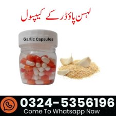 Garlic Powder Capsules Powerful Health Boost Naturally In Pakistan