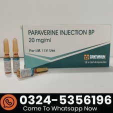 Papaverine Injection Price In Pakistan