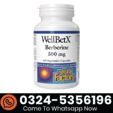 WellBetX Berberine 500mg In Pakistan